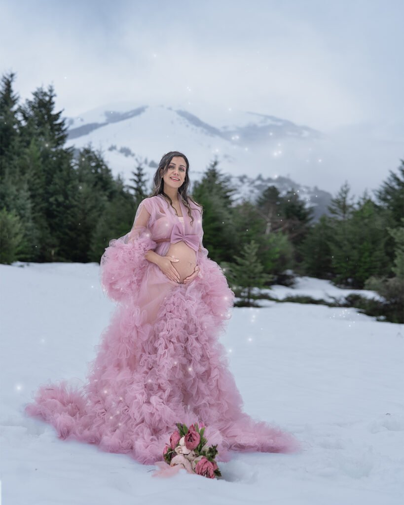 sesion de fotos embarazada en Bariloche