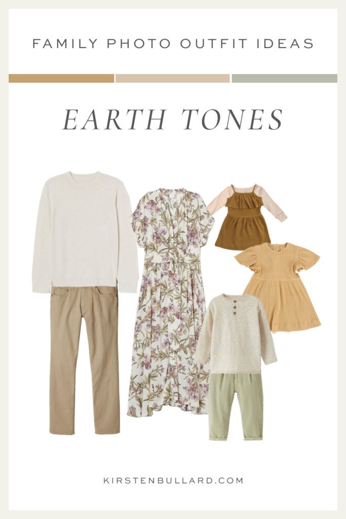 Earth Tones Family Photo Outfit Ideas by Kirsten Bullard 683x1024 1 Sesiones. Producto. Cursos.