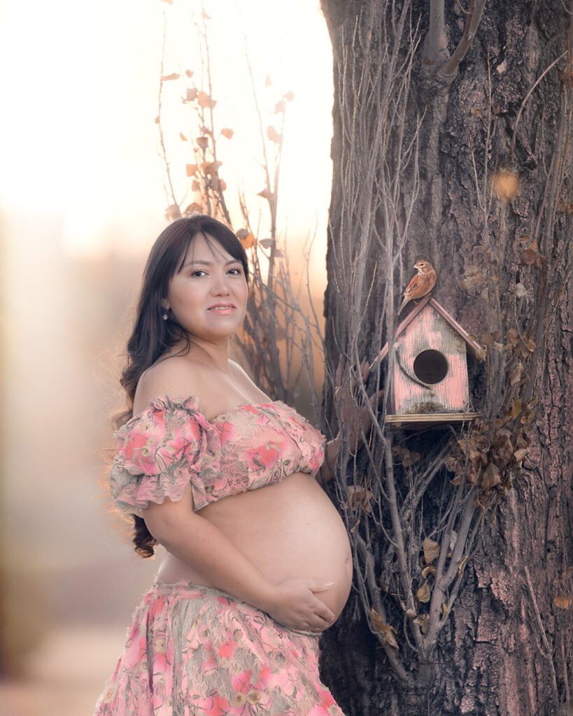 sesion de fotos embarazada bariloche