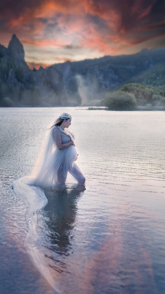 Sesión de fotos embarazada en Bariloche. Fotografia en Bariloche.